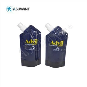 500g safa drekka fljótandi svarta spút poka með hettu