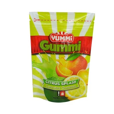 Stafræn prentun lagskipt litrík plast nammi smákökur Gummy Bear umbúðir
