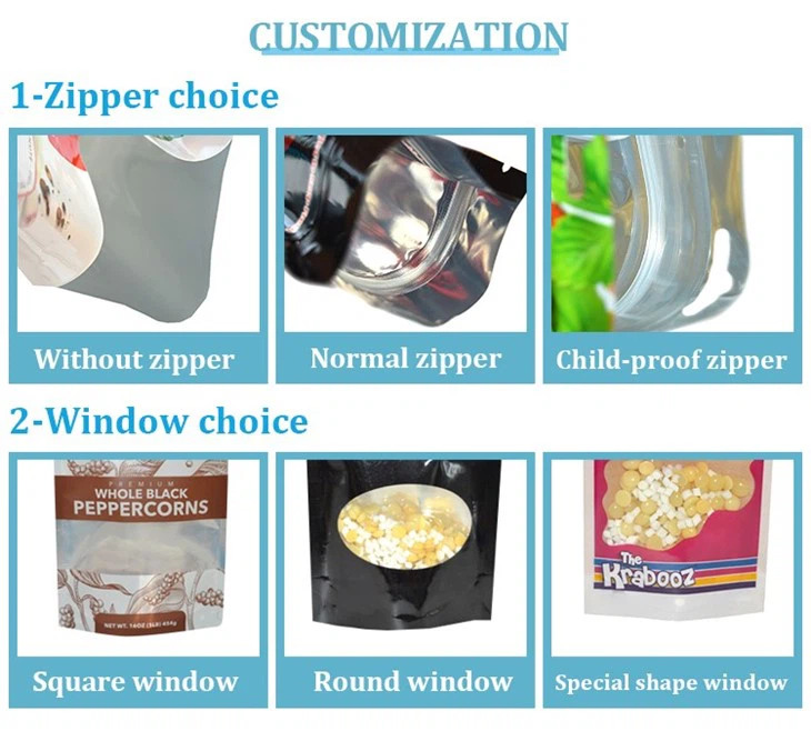 3 Side Seal Zipper Flat Pouch Smell Proof Herb Plastis Pre Roll Packaging Custom Printed Bags