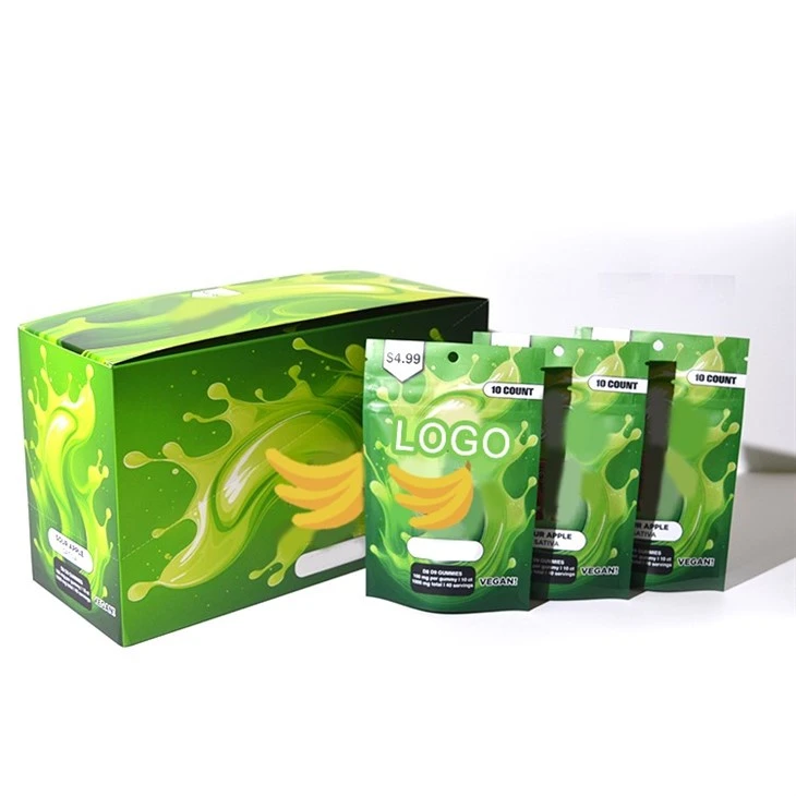 Gummies Candy Sweet Food Snack Paper Boxes high quality