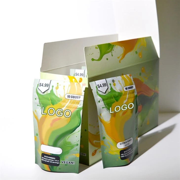 Gummies Candy Sweet Food Snack Paper Boxes suppliers